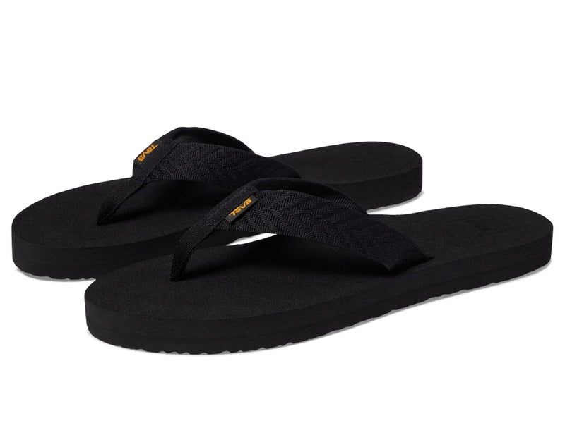 Teva Women's Mush II Flip Flop,Fronds Black,7 M US - Image 1